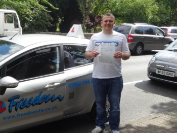 Richard has taught quite a few friends and family to drive, so when I decided it was time for me to start learning, Richard was the only one to call! Richard is very reliable and was very patient with me as English is my second language, but despite this he enabled me to pass my test within months. I would recommend him to anyone who wants to learn...