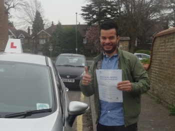 I first approached Richard about teaching me to drive after having had very poor experience with my previous instructor. The difference between them was worlds apart. After reading the numerous positive testimonials on his site and going through my initial 2-3 lessons, I knew that he would be able to help me pass first time. His calm demeanour and ...