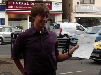 Thanks to Richards patience and his keen attention to detail, I was able to pass my driving test first time!

As a result, I now have a sense of confidence and excitement about going out on my own, discovering new places and building on the knowledge and driving experience gained from my driving lessons.



Passed 16.7.12...